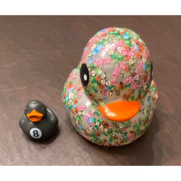 Colorful Resin Duck Figurine Kawaii Bug & Animal Embed Off-Road Jeep Dash Decor - Picture 5 of 7